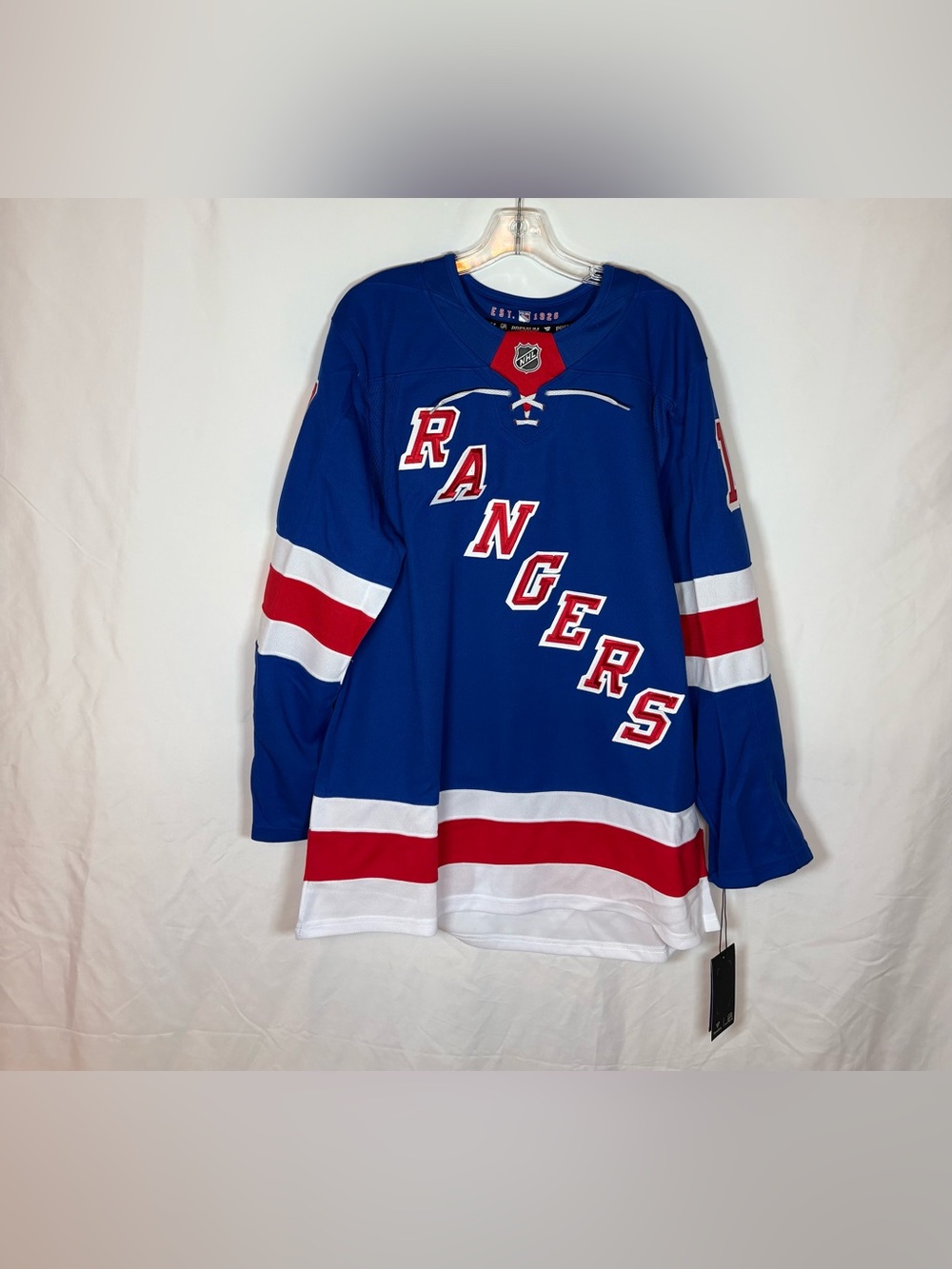 Fanatics New York Rangers #10 Panarin Blue Home Hockey Jersey 46